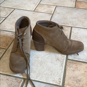 Clark’s suede leather boots